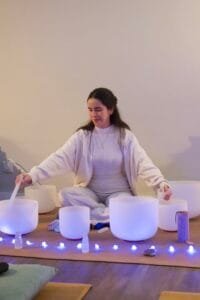 Sound Bath meditation at Luna House Cascais with Iara